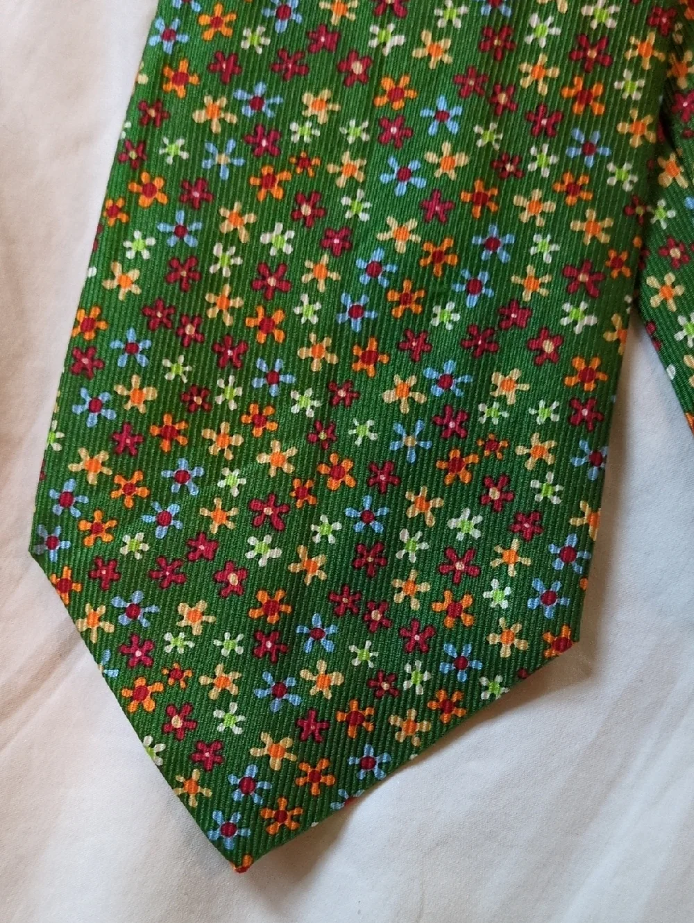 J. Crew Floral Silk Tie